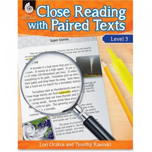 Shell Education Education Close Reading Level 3 Guide Printed Book