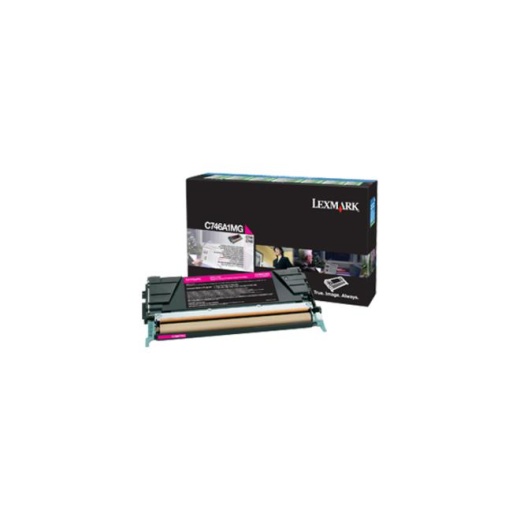 Lexmark Toner Cartridge - Laser - Standard Yield - 7000 Pages - Magenta - 1 Each