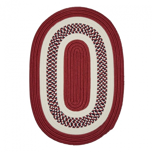Flowers Bay - Patriot Red 8'x11' Area Rug
