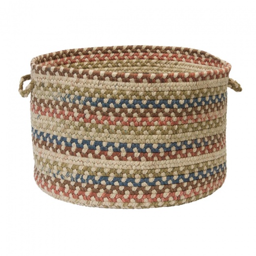 Cedar Cove Natural 6' Round Braided Rug