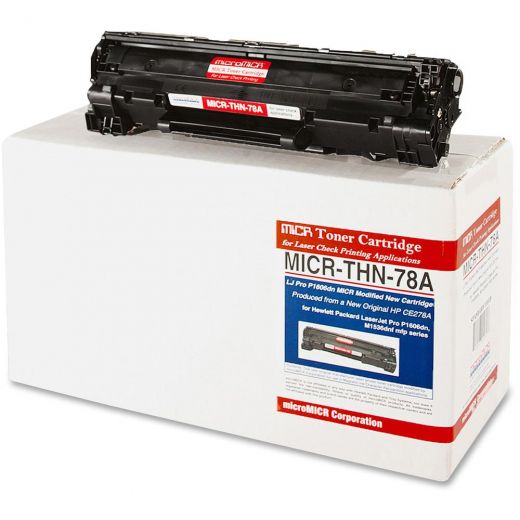 Micromicr MICR Toner Cartridge - Alternative for HP Laser Printer - 2100 Pages - Black