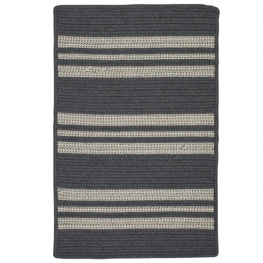 Sunbrella Southport Stripe- Granite 12'X15'