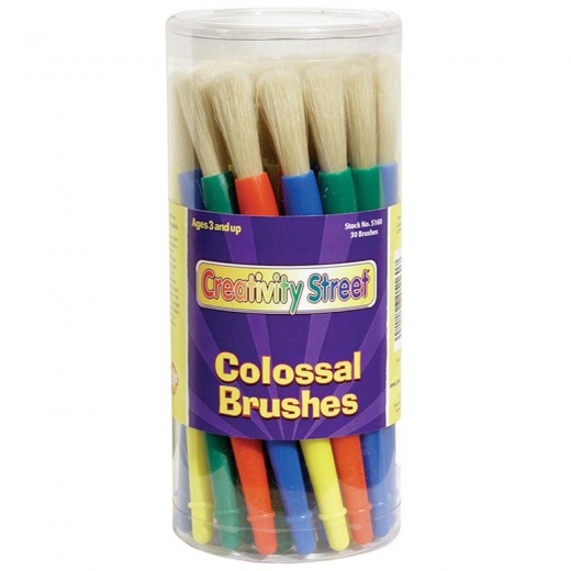 Colossal Brushes 30St Plastic Handle