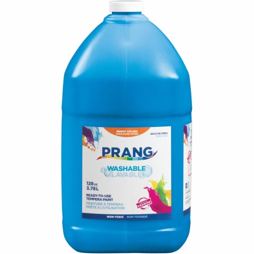 Prang Washable Tempera Paint - 1 Gal - Turquoise Blue