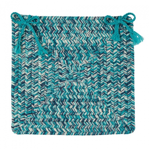 Catalina- Blue Lagoon Chair Pad (Set 4)