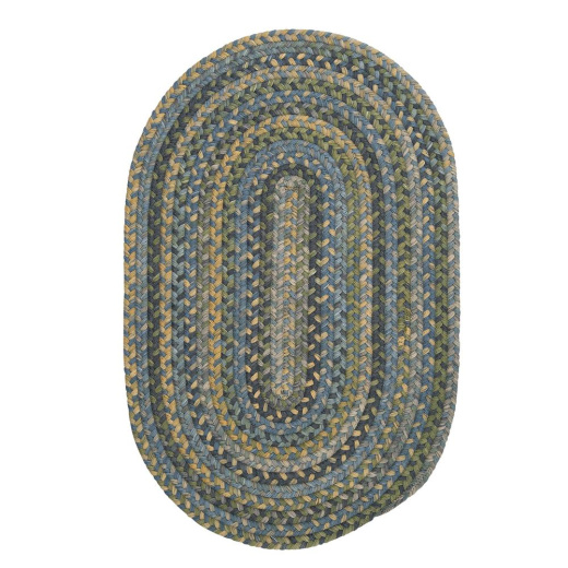 Rustica - Whipple Blue 2'X10' Braided Rug
