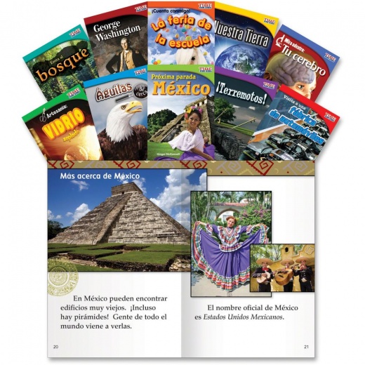 Shell Education TFK 1st-Grade Spanish 10-Book Set
