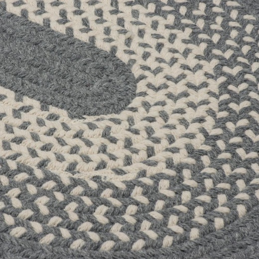 Jackson - Gray 4' Round Area Rug