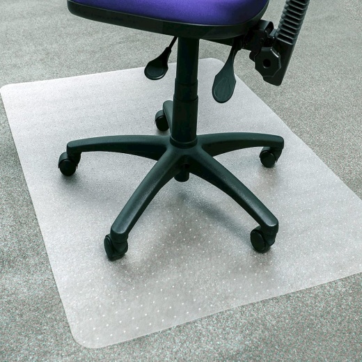 Floortex Cleartex Unomat Anti Slip Rectangular Chair Mat For Hard