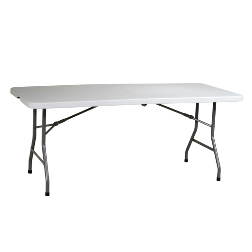 6' Resin Center Fold Multi Purpose Table - Office Star