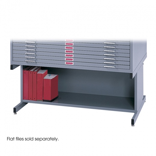 High Base for 4996 and 4986 Gray - Safco Outdoor Furniture Accessory