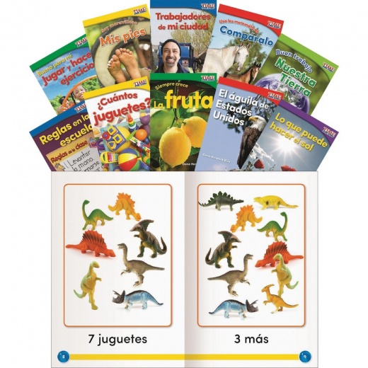 TIME Kids Spanish Reader Set Printed Book for Grade K by Shell Education