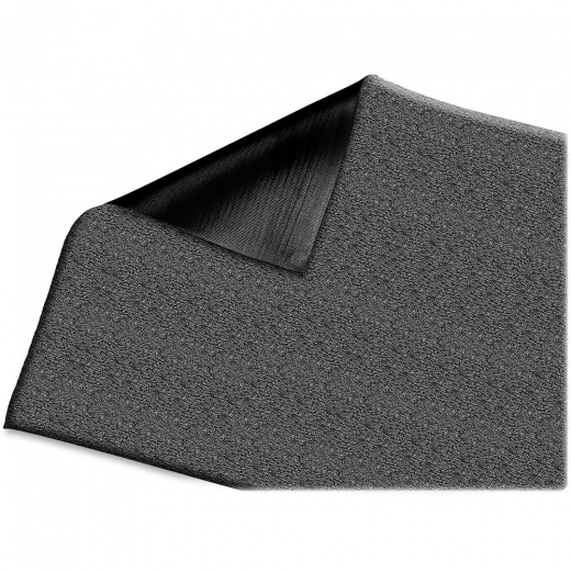 Genuine Joe Versa-Lite Anti-Microbial Rubber Mat - Black