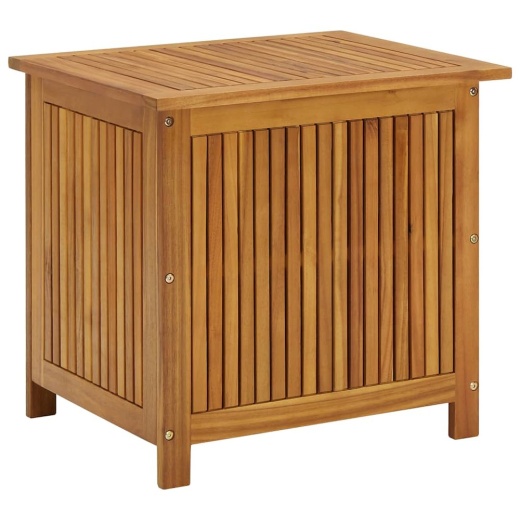 Vidaxl Garden Storage Box 23.6"x19.7"x41.7" Solid Acacia Wood