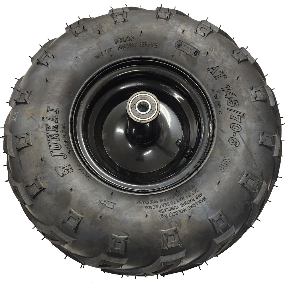 Mototec 48V 1000W Mini Bike Front Wheel Assembly