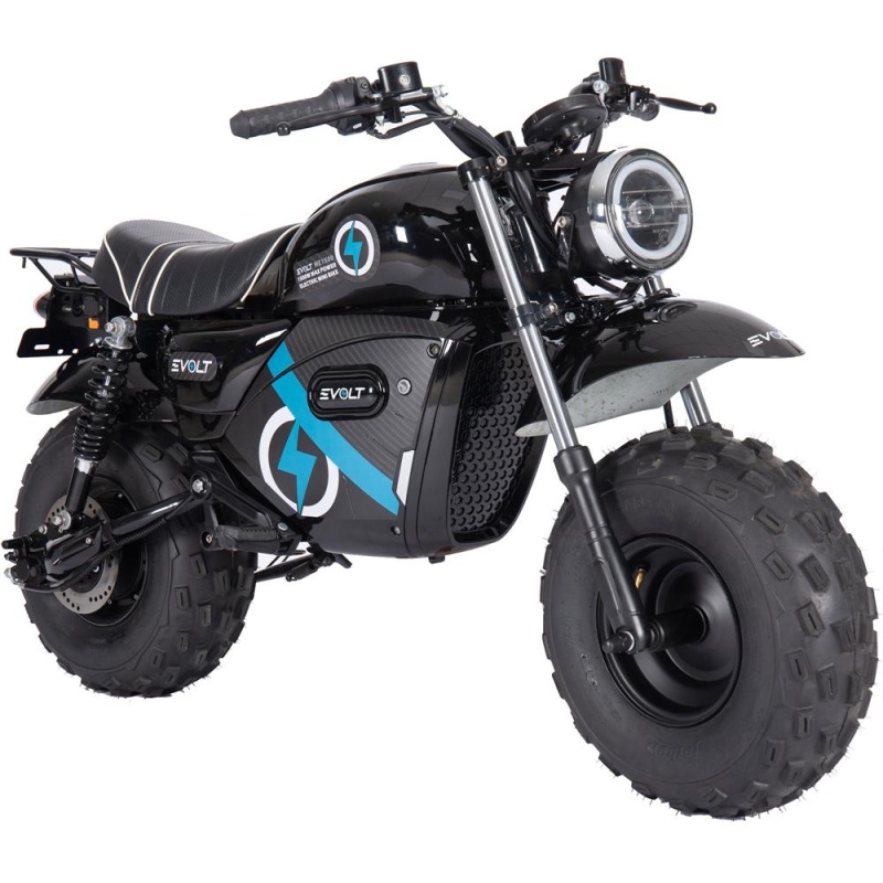 Mototec 60V 1500W Electric Powered Mini Bike Lithium Black