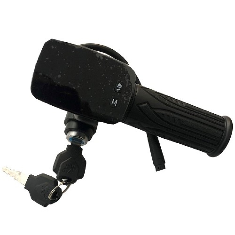 Mototec 48V 700W Folding Trike 3 Speed Throttle With Key