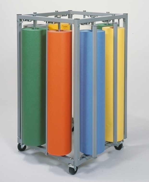 R995 Eight Roll Square Vertical Paper Rack