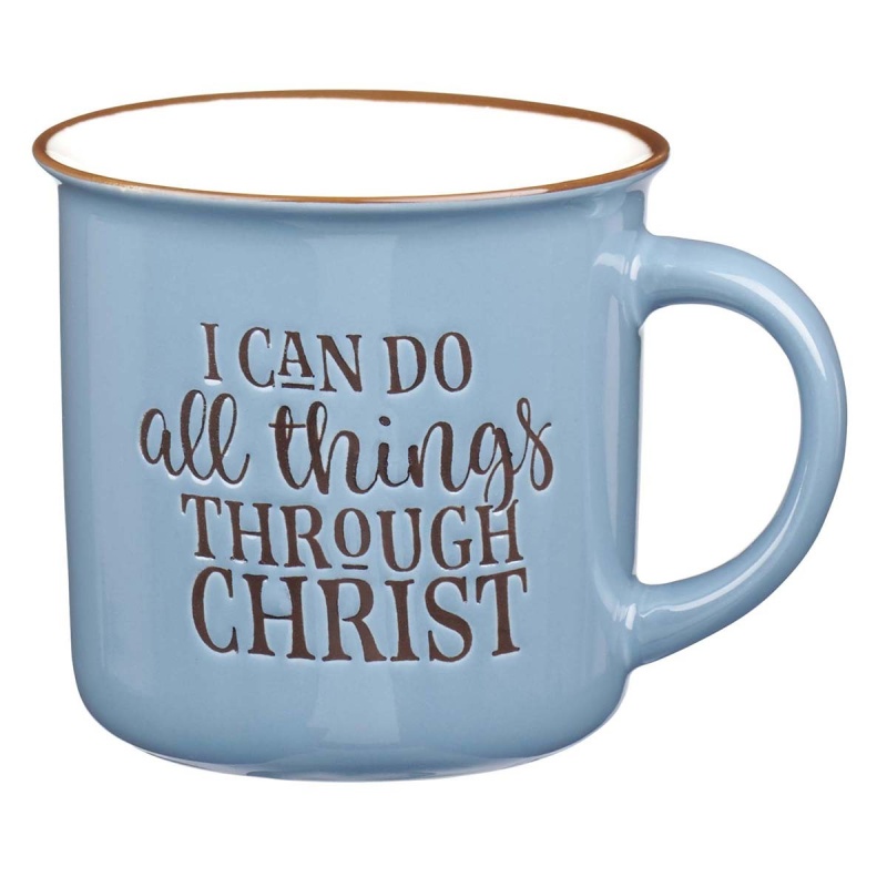 All Things Through Christ Camp Mug