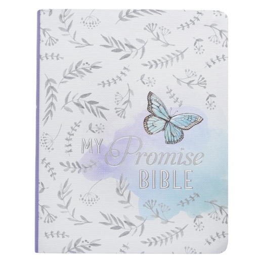 KJV My Promise Bible Faux Leather, Purple Print