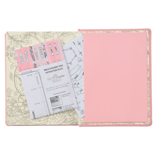 Pink KJV My Promise Bible Faux Leather Hardcover