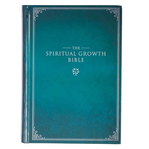 NLT The Spiritual Growth Bible Hardcover Teal