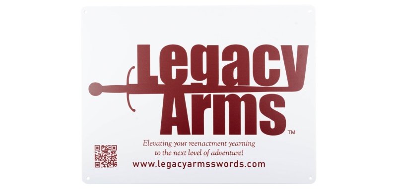 Legacy Arms Logo Sign