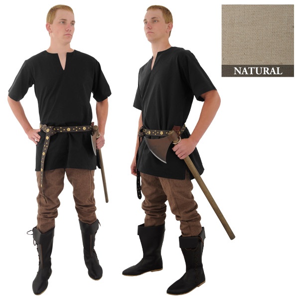 Medieval Tunic: Natural, Large