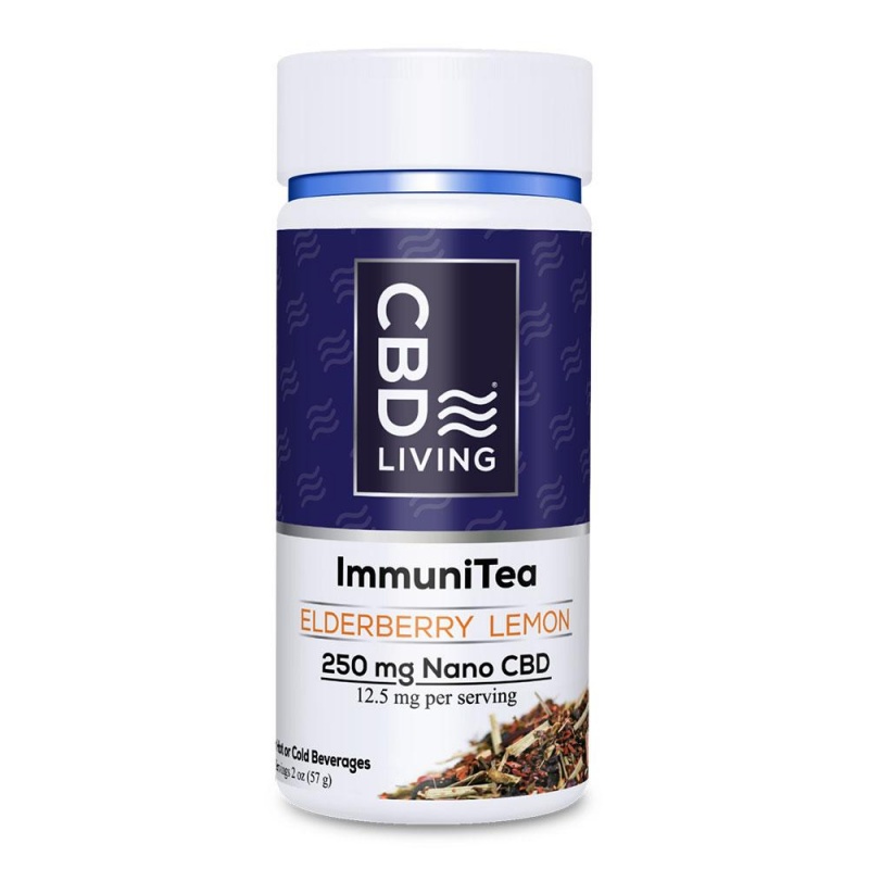 Cbd Immunitea - Elderberry Lemon 250 Mg