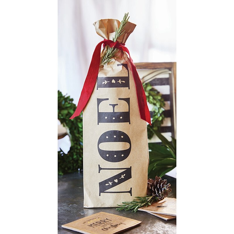 Paper Wine Bags - Holiday Assortment
