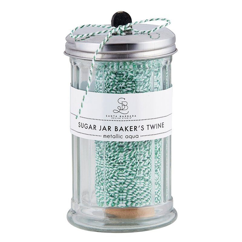 Sugar Jar Bakers Twine - Metallic Aqua