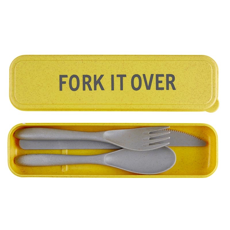 Reusable Cutlery Set - Fork It Over