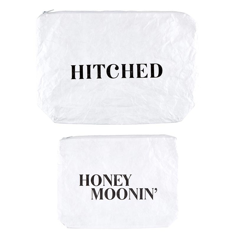 Face To Face Tyvek Bag - Honey Moonin'/Hitched - Set Of 2