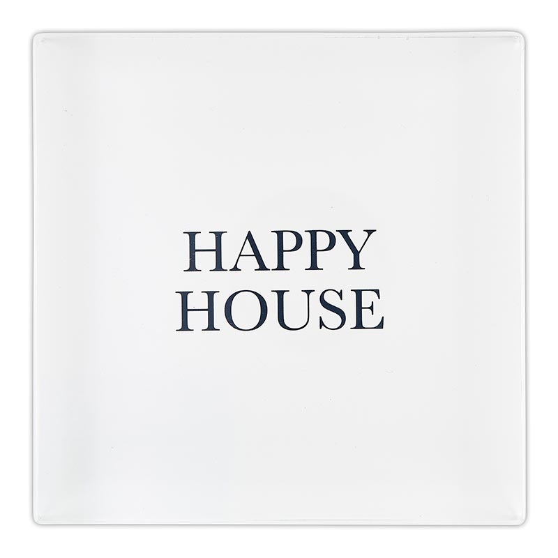 Face To Face Lucite Block - Happy House