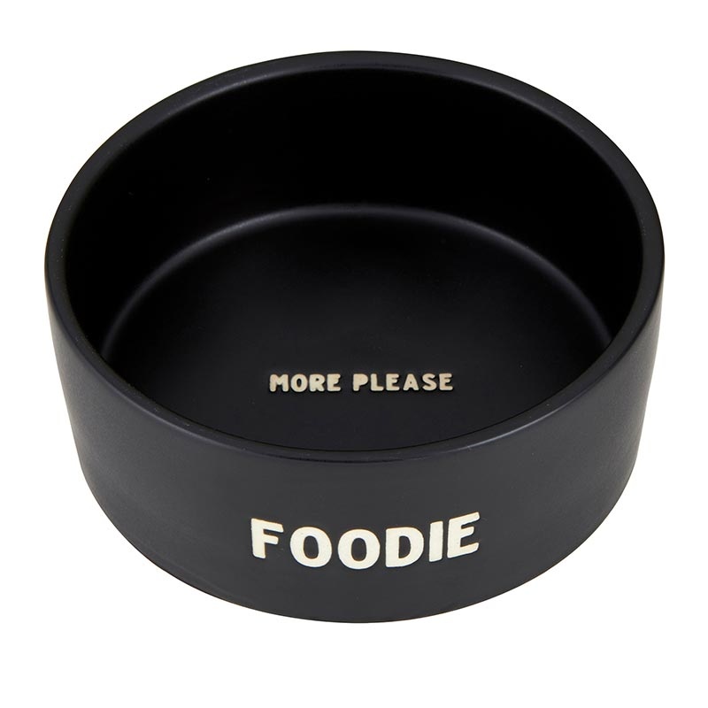 Ceramic Pet Bowl - Foodie