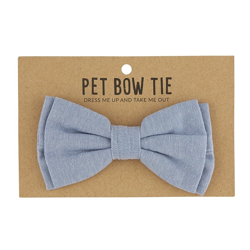 Pet Bow Ties - Chambray