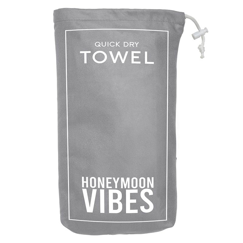 Quick Dry Oversized Beach Towel - Honeymoon Vibes