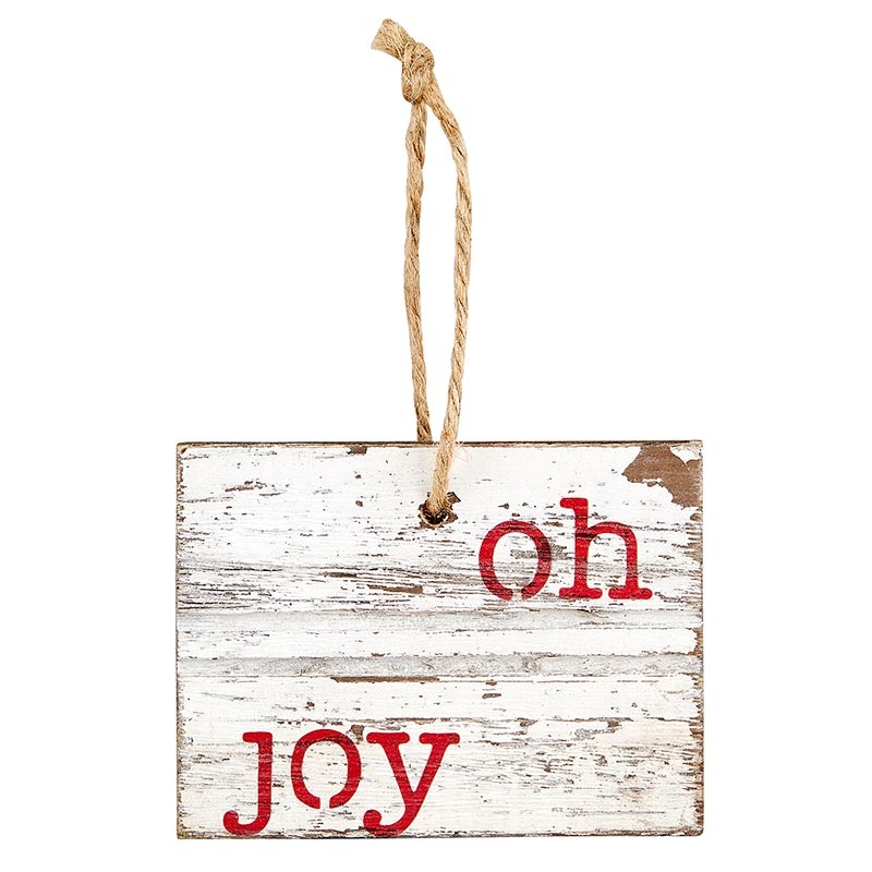 Face To Face Wood Ornament - Oh Joy