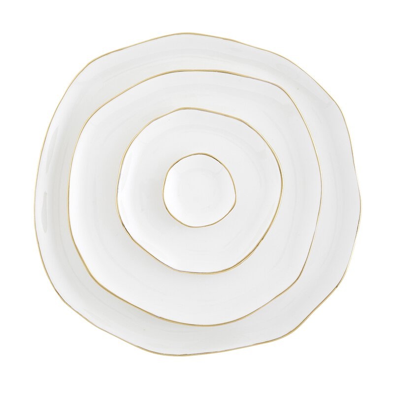 Ceramic Tray - Medium - White