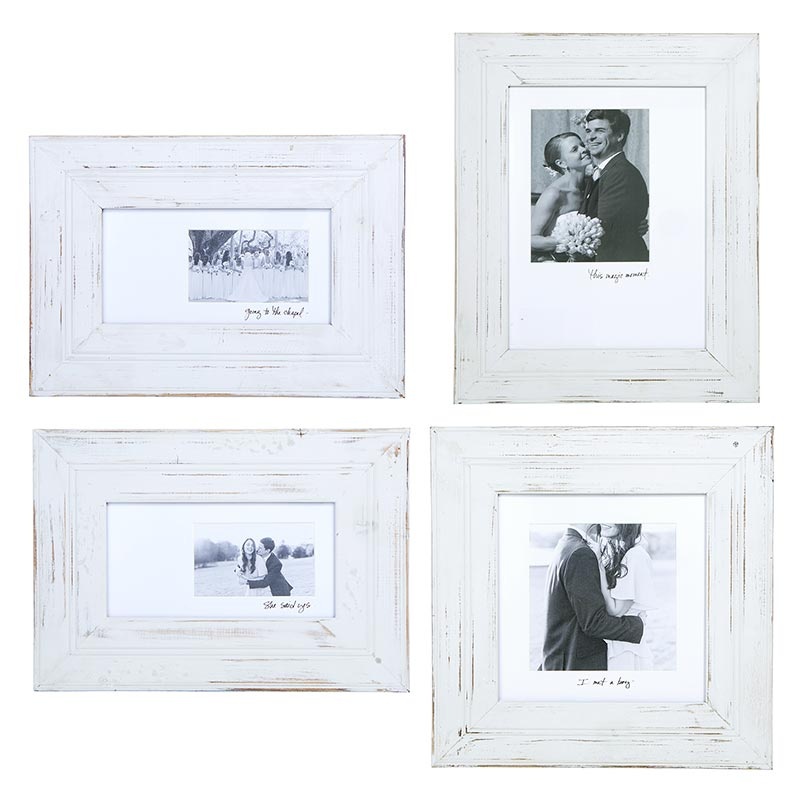 Pack Smart - Face To Face Wedding Photo Frame Collection - 8Pcs