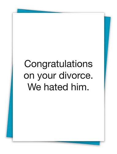 That's All® Greeting Card - We Hated Him