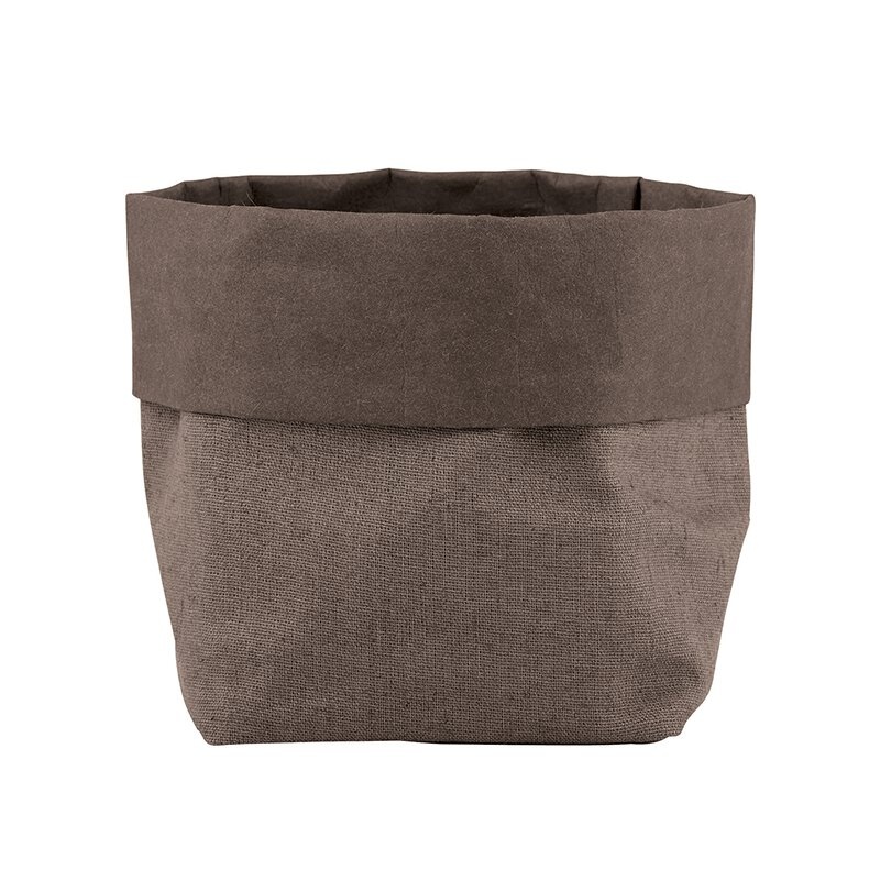 Washable Paper Holder - Small - Stone Linen