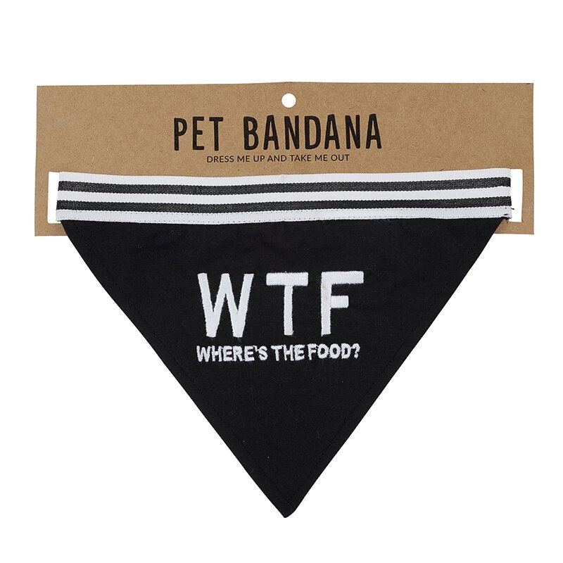 Pet Bandana - W.T.f