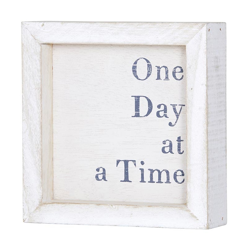 Face To Face Petite Word Board - One Day At A Time