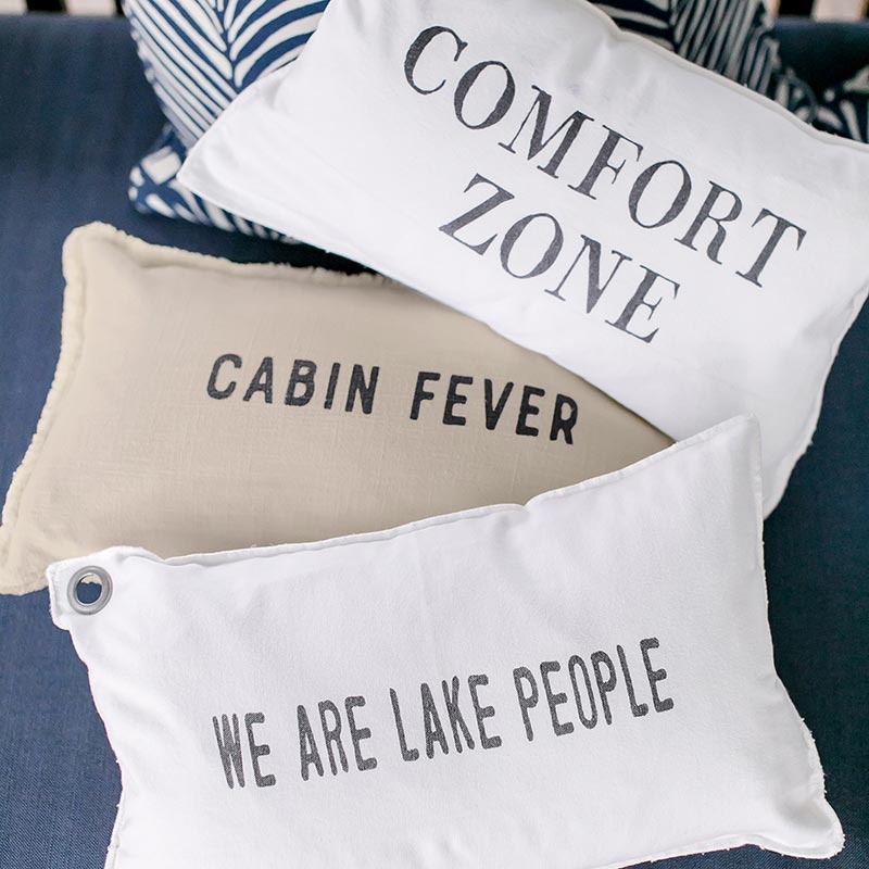 Face To Face Lumbar Pillow - Comfort Zone