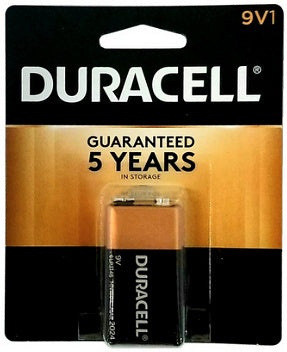 Duracell 9 Volt Size Battery 1 Pack Usa Exp. 3-2024