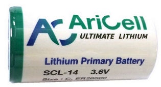 Aricell Er26500, C Size 3.6 Volt Ultimate Lithium Primary Battery