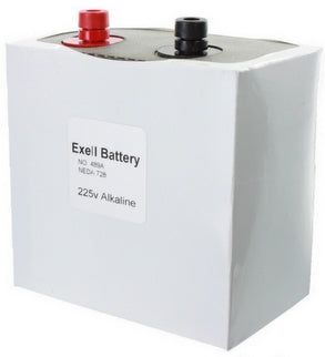 Exell Alkaline 225V Battery Neda 728 Non Rechargeable
