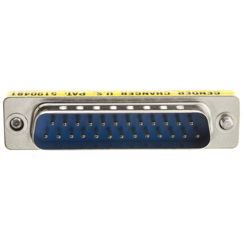 Serial Mini Gender Changer/Coupler, Db25 Male To Db25 Male