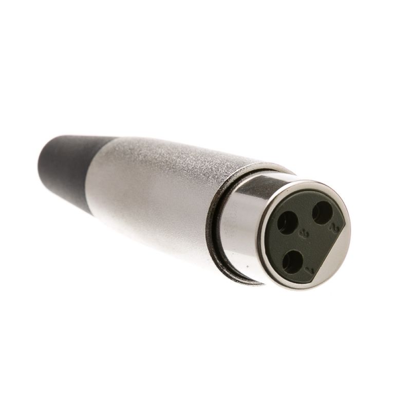 Xlr, Female Connector, Solder Type, 3 Conductor
